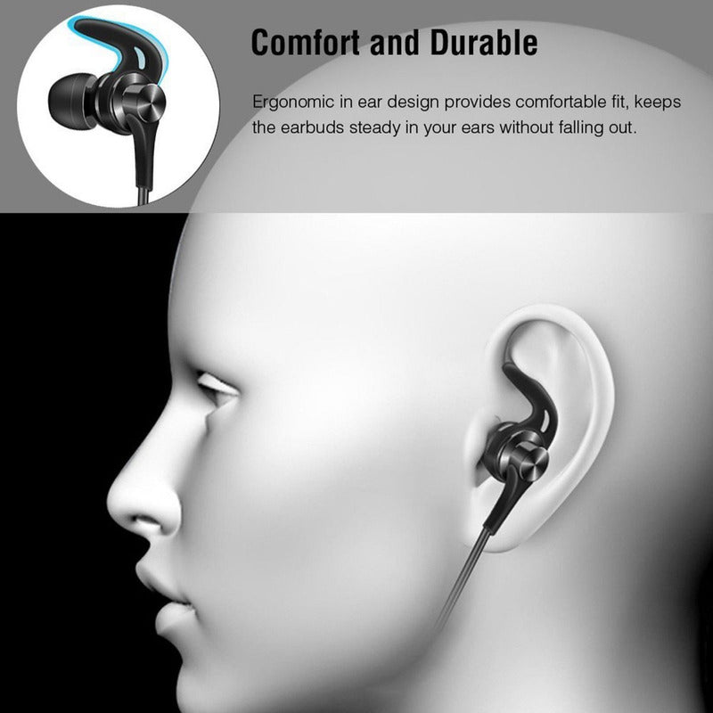 Audífonos De Metal Genuinos Cómodos Dormir Ejercicio Earbuds