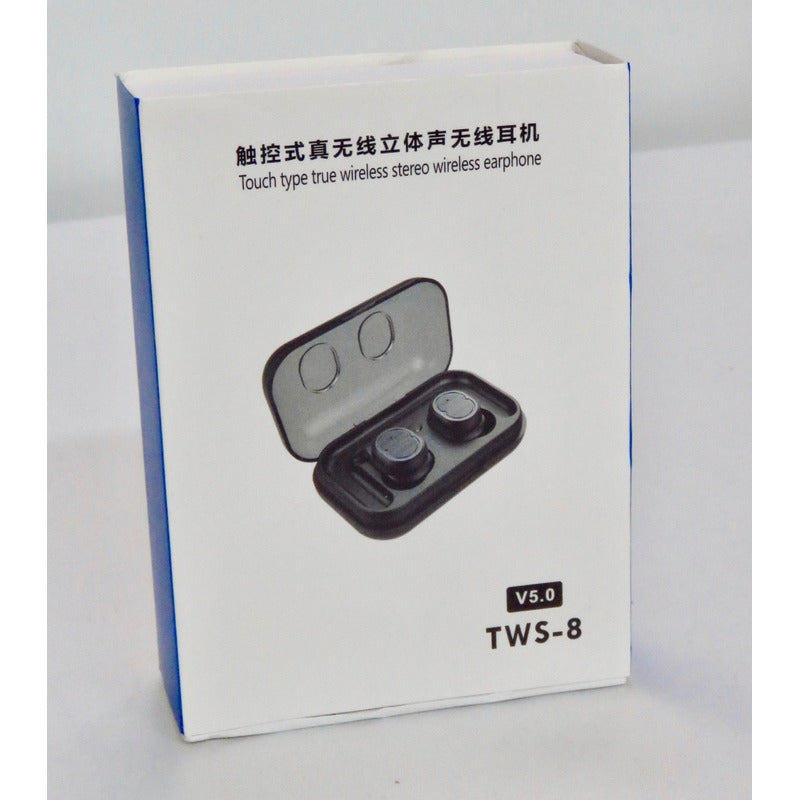 Audífonos Ipx7 Bluetooth 5.0 Earbuds AirPods Azules Touch