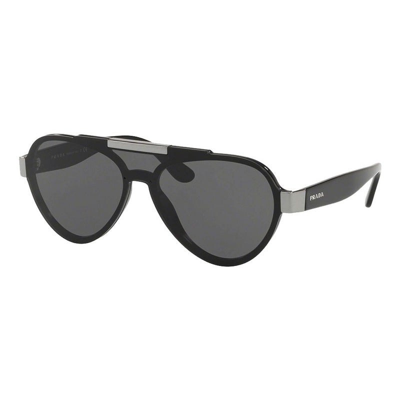 Lentes De Sol Prada Pr01us Shield Pilot Italy 140mm Suns