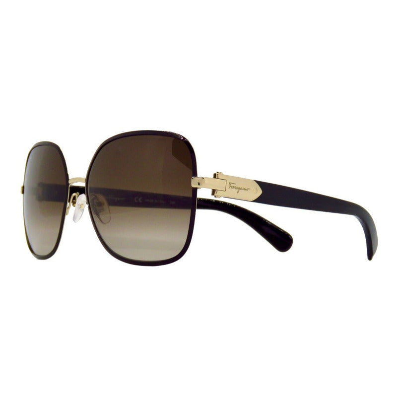 Lentes De Sol Ferragamo Sf150s Soft Square Italy 59mm Suns