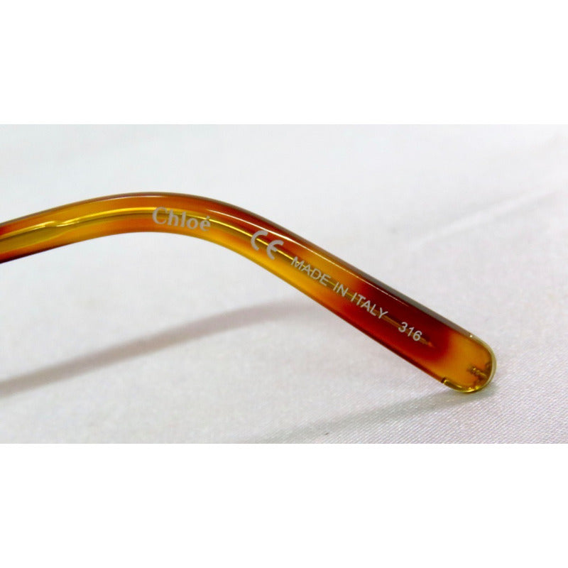 Lentes De Sol Chloé Ce124s Gold Round Mujer Italy 60mm Suns