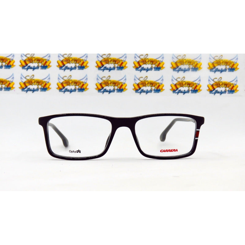 Lentes Carrera 175 Flag Rectangle Armazón Oftálmico 53mm