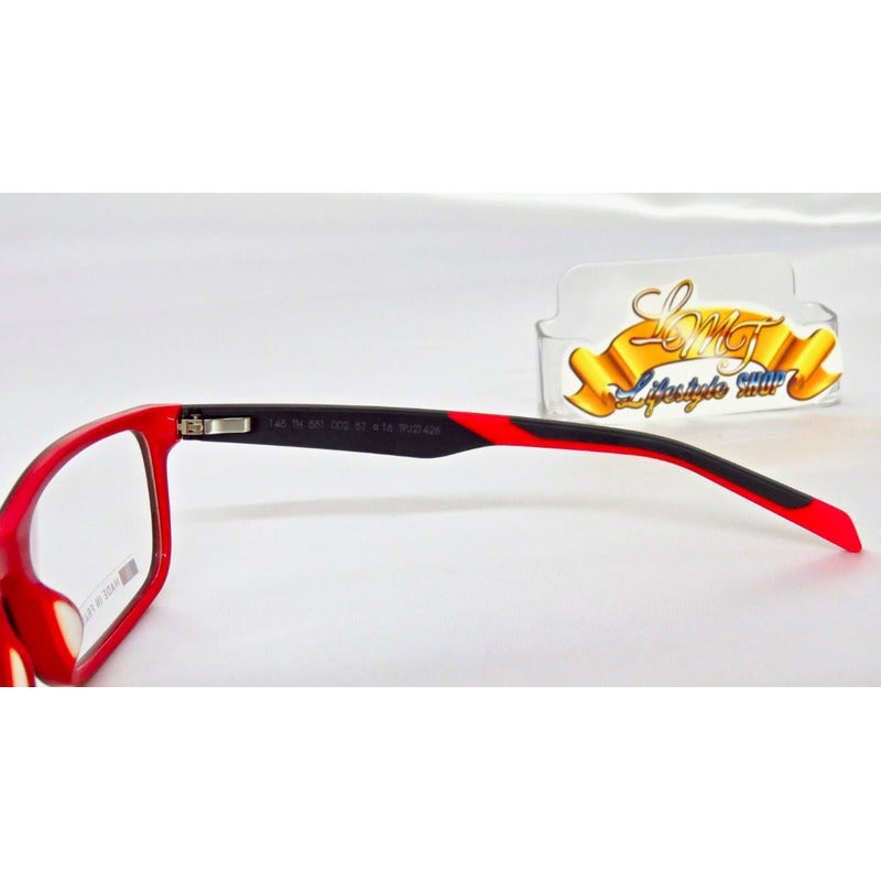 Lentes Tag Heuer Th0551 B Urban France Armazón Oftálmic 57mm