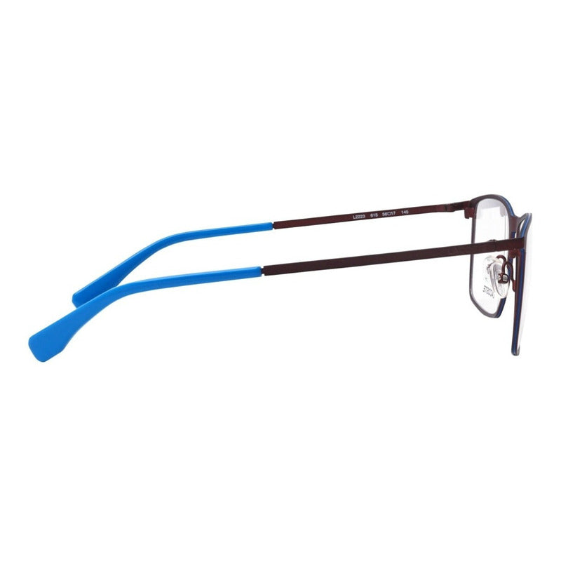 Lentes Lacoste L2223 Soft Rectangle Armazón Oftálmico 54mm