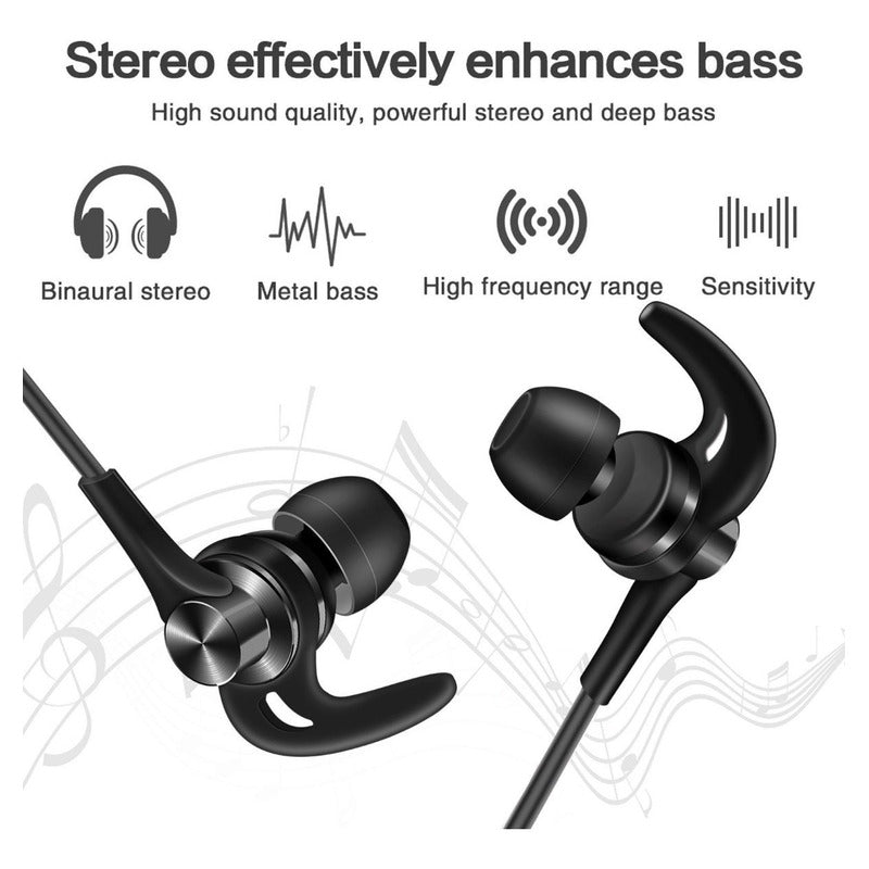 Audífonos De Metal Genuinos Cómodos Dormir Ejercicio Earbuds