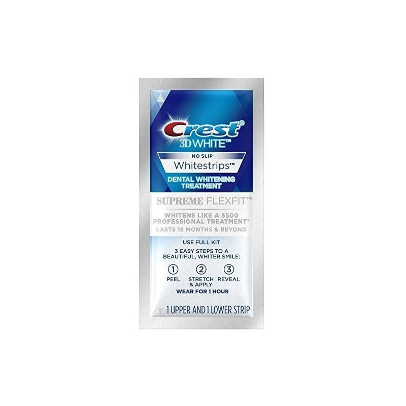 Crest 3d Kit 42 Whitestrips Supreme Flexfit +18 Meses Us$500