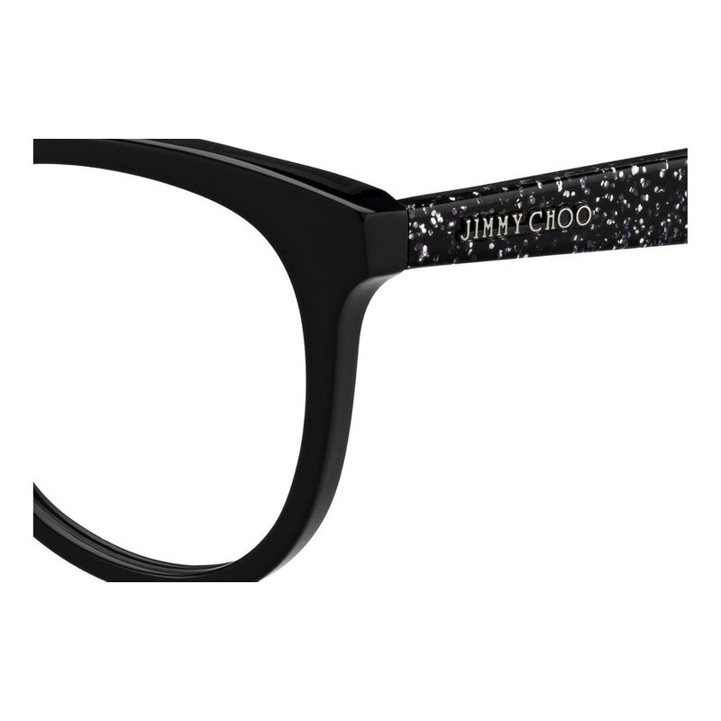 Lentes Jimmy Choo Jc205 Glitter Armazón Oftálmico 52mm