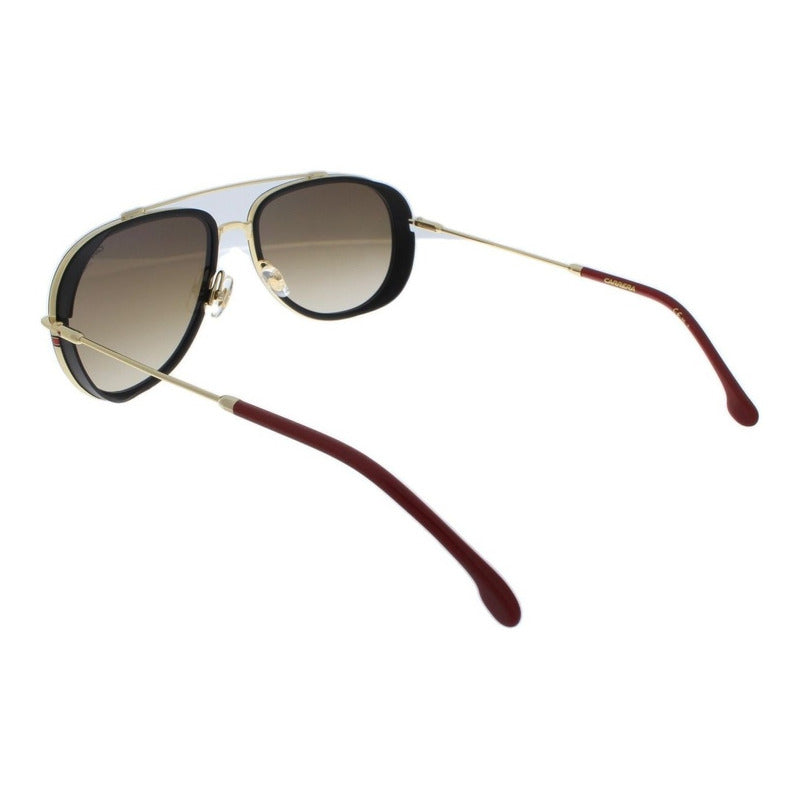Lentes Sol Carrera 166s Flag Double Bridge Iconic Pilot 59mm
