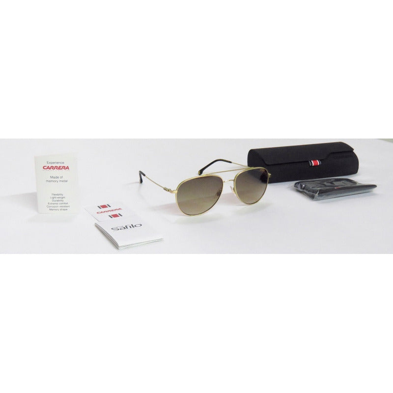 Lentes Gafas Sol Carrera 187s Aviador Memory Metal 60mm Suns