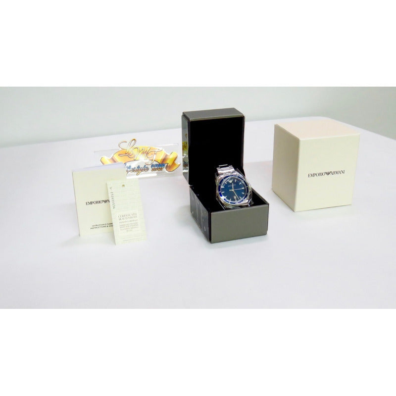 Reloj Emporio Armani Ar11100 Quartz Acero Inoxidable 44mm
