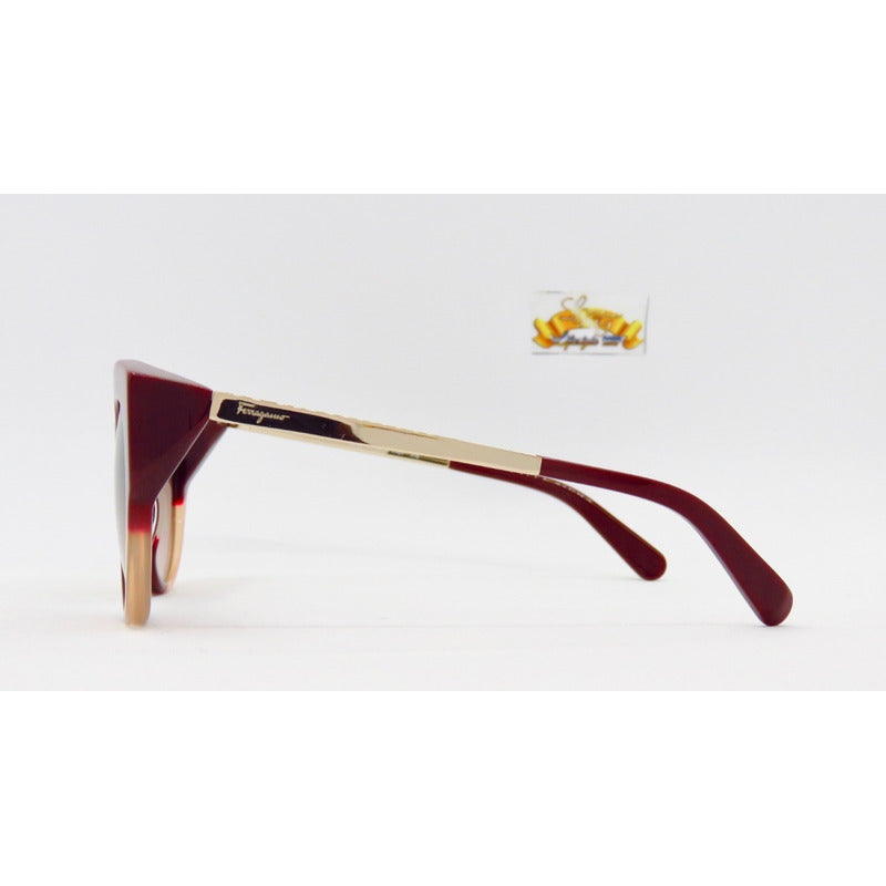 Lentes De Sol Salvatore Ferragamo Sf855s Round 52mm Suns