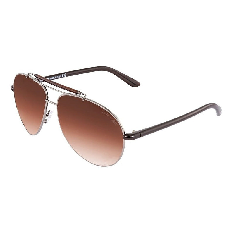 Lentes Sol Tom Ford Ft0244 Bradley Pilot Italy 60mm Suns