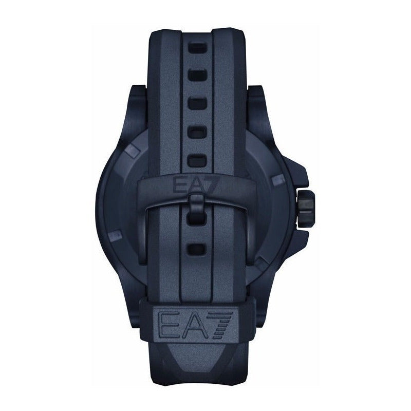 Reloj Emporio Armani Ar6083 Ea7 Sportivo Blue Rubber 46mm