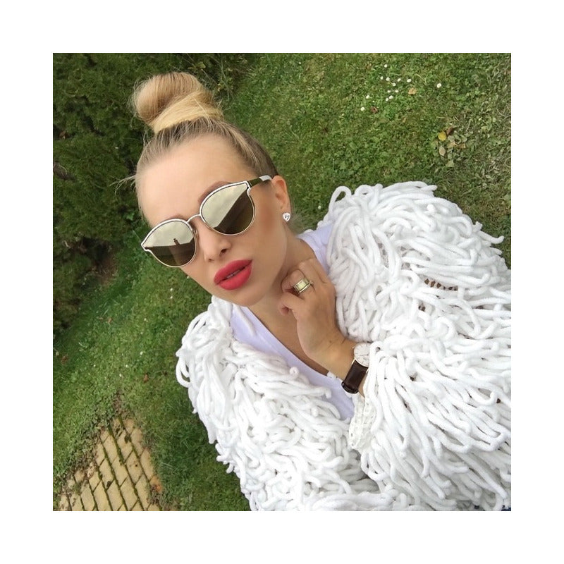Lentes De Sol Dior Symmetric Round Mujer Italy 59mm Suns