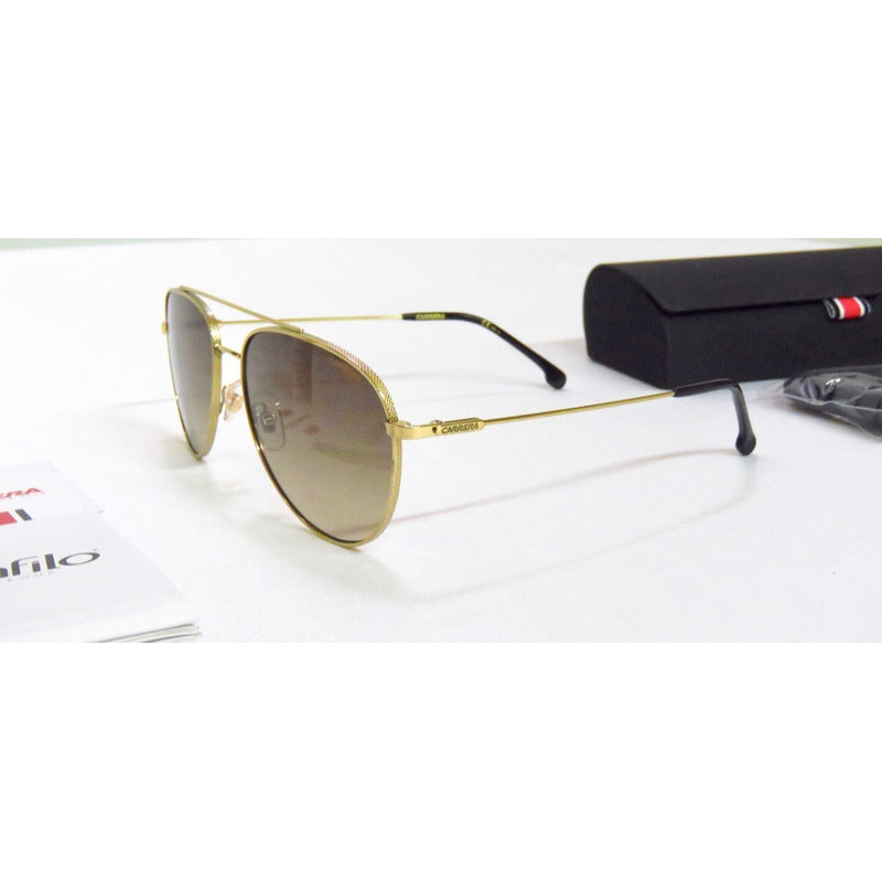 Lentes Gafas Sol Carrera 187s Aviador Memory Metal 60mm Suns