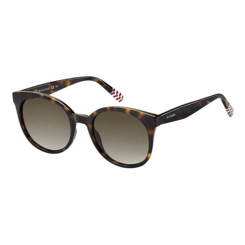 Lentes De Sol Tommy Hilfiger Th1482s Contrast Round 52mm