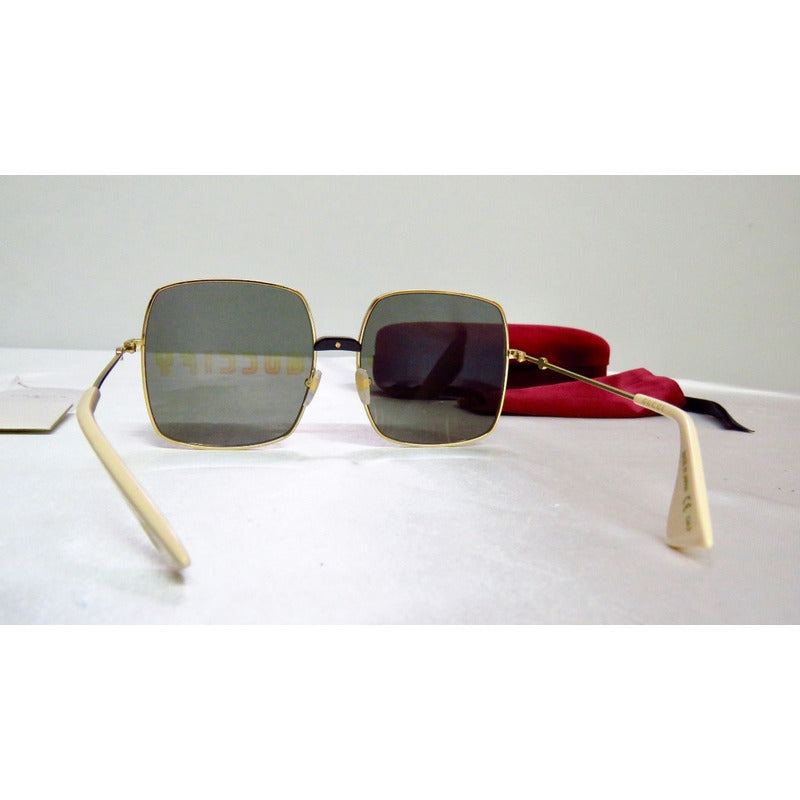Lentes Gafas De Sol Gucci Gg0414s Guccify Mujer Japan 60mm