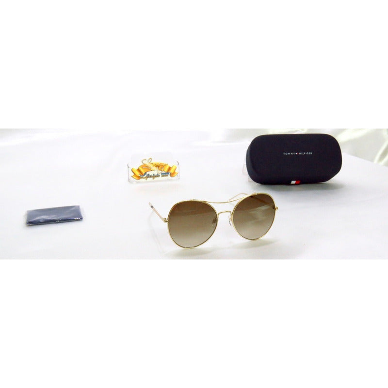 Lentes De Sol Tommy Hilfiger Th1668s Round Mujer 59mm Suns