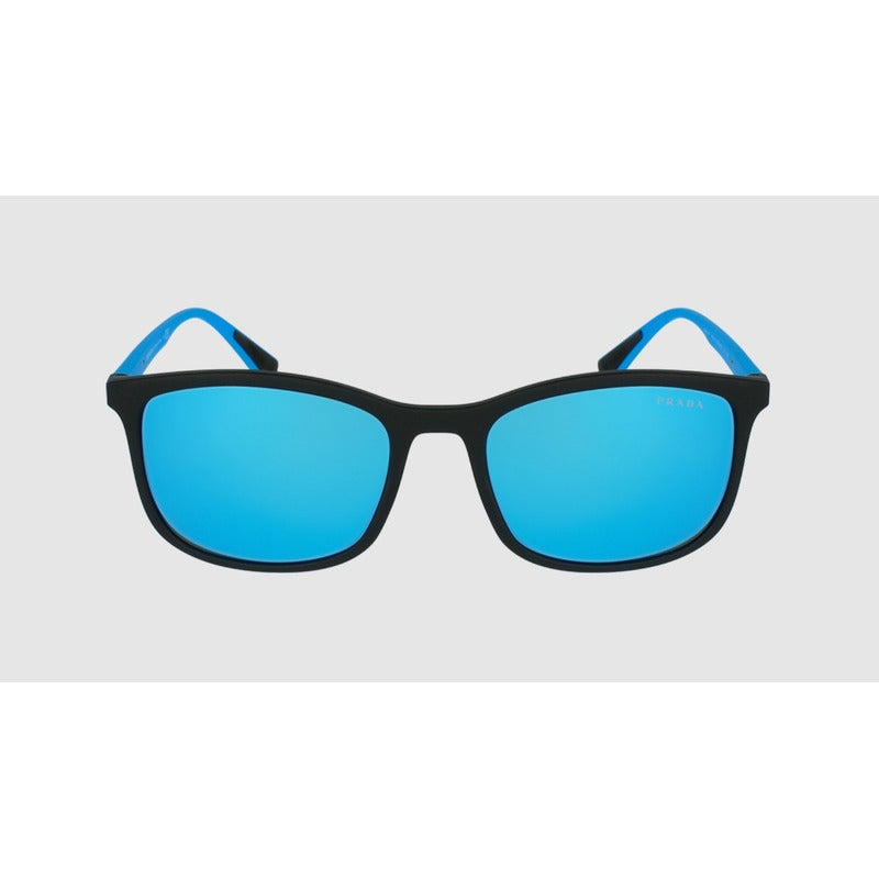 Lentes Sol Prada Ps01ts Contrast Square Italy 56mm Suns
