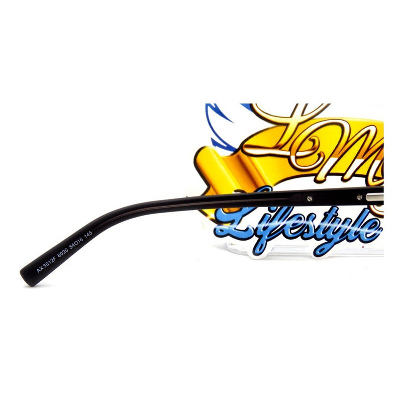 Lentes Armani Exchange Ax3012f Square Armazón Oftálmico 54mm