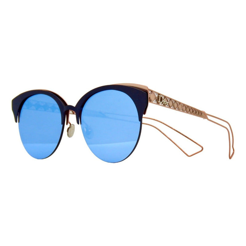 Lentes De Sol Dior Diorama Club Raised Cat Eye 55mm Suns
