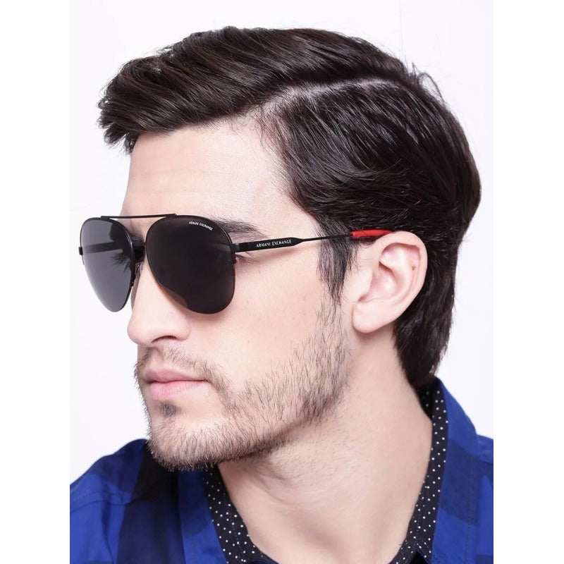 Lentes Sol Armani Exchange Ax2020s Modified Pilot 60mm Suns