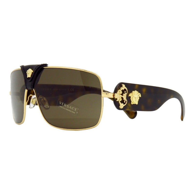 Lentes De Sol Versace Ve2207qa Squared Baroque 140mm Suns