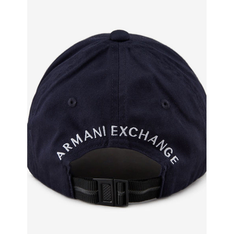 Gorra A | X Armani Exchange Big Logo A X Bicolor Con Franja