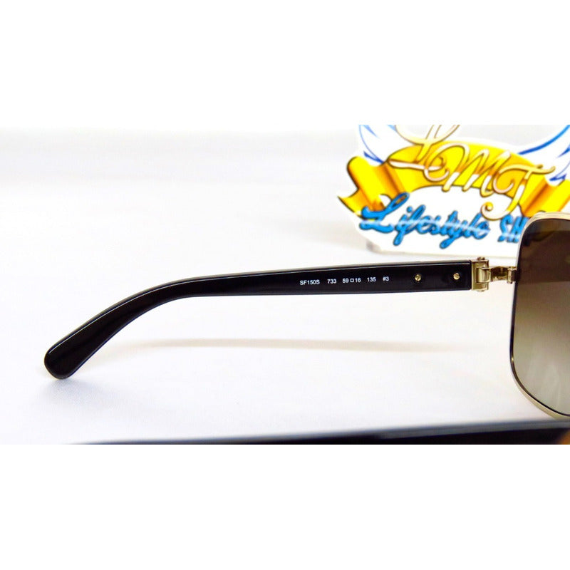 Lentes De Sol Ferragamo Sf150s Soft Square Italy 59mm Suns