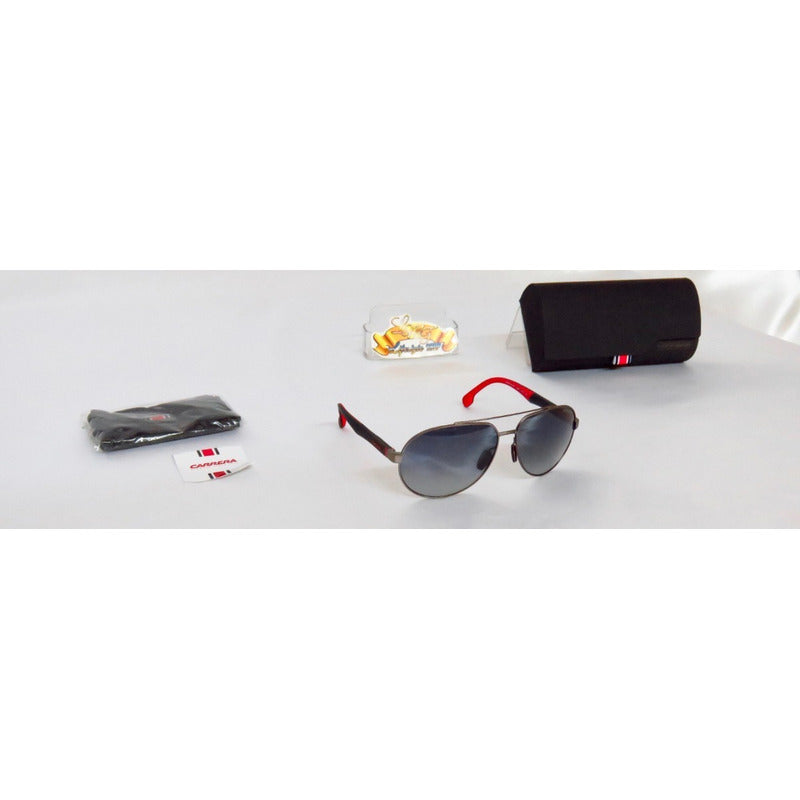 Lentes Gafas De Sol Carrera 8025s 100% Marco Metal Genuinos