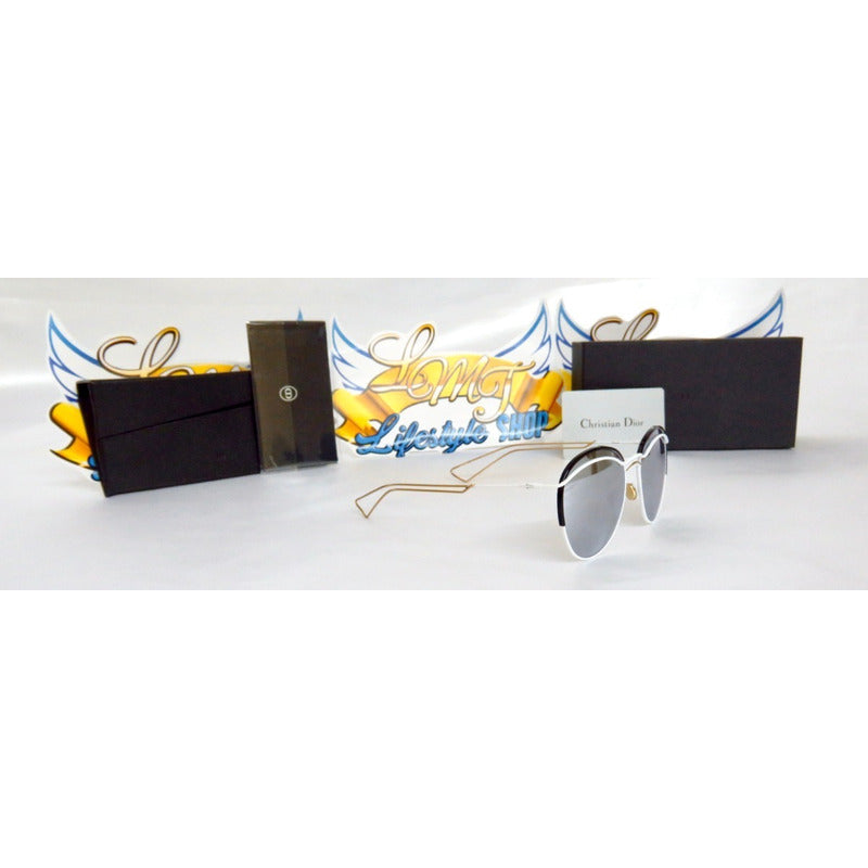 Lentes Gafas De Sol Dior Dioround Fashion Round 57mm Suns