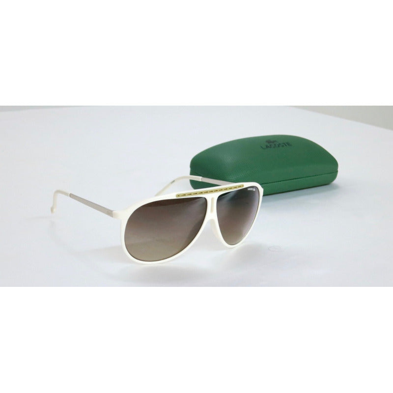 Lentes Sol Lacoste L653s Iconic Pilot Propionato 63mm Suns