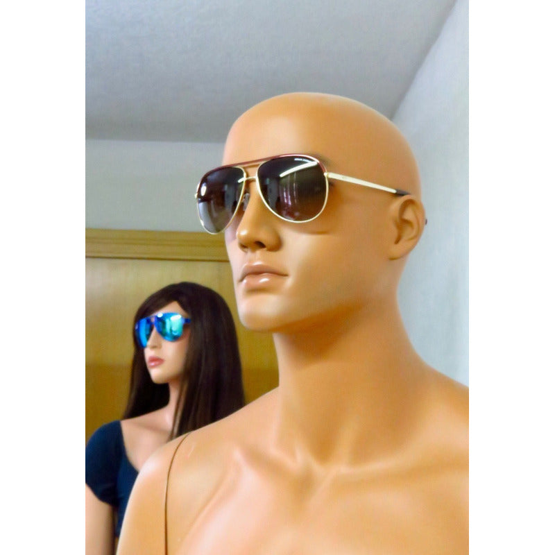 Lentes De Sol Armani Exchange Ax2002 Classic Pilot 61mm Suns