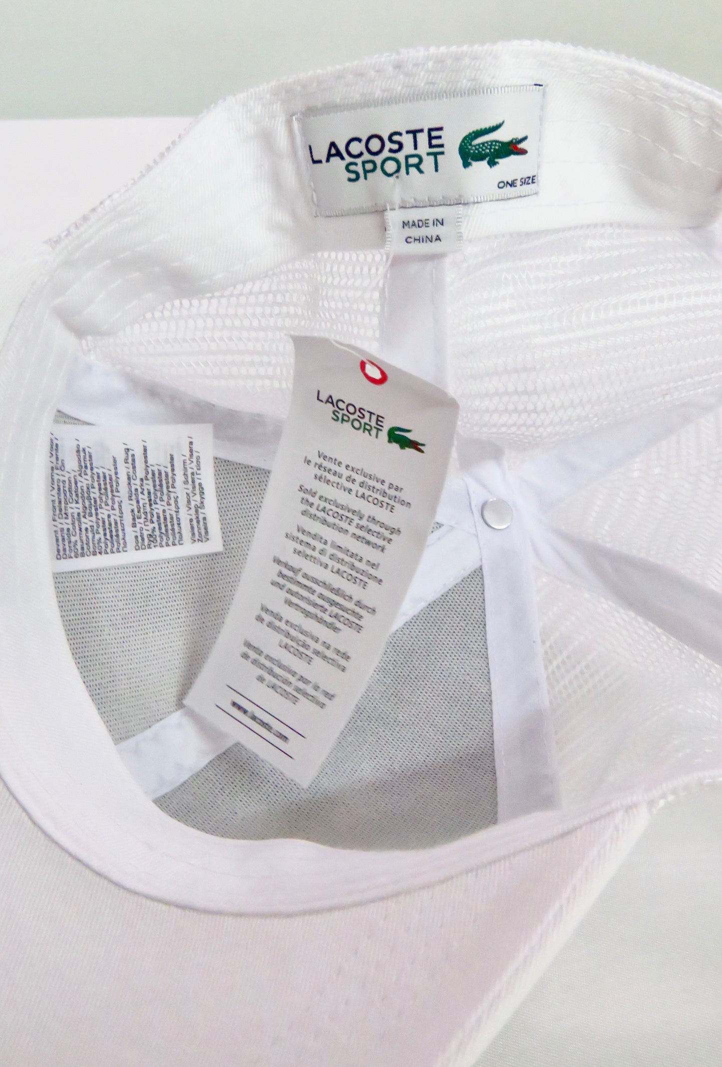 Gorra Lacoste Andy Roddick Tennis Trucker Hat