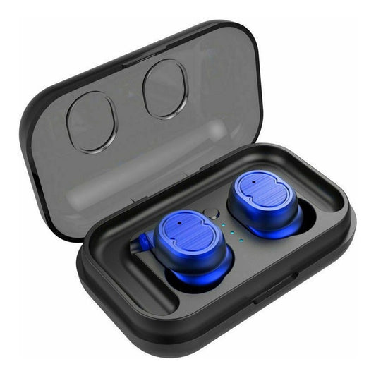 Audífonos Ipx7 Bluetooth 5.0 Earbuds AirPods Azules Touch