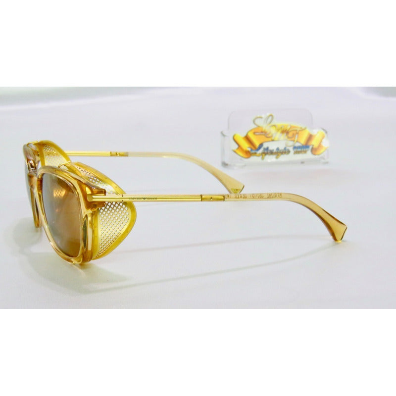 Lentes Gafas De Sol Emporio Armani Ea4028z Gold Unisex 52mm